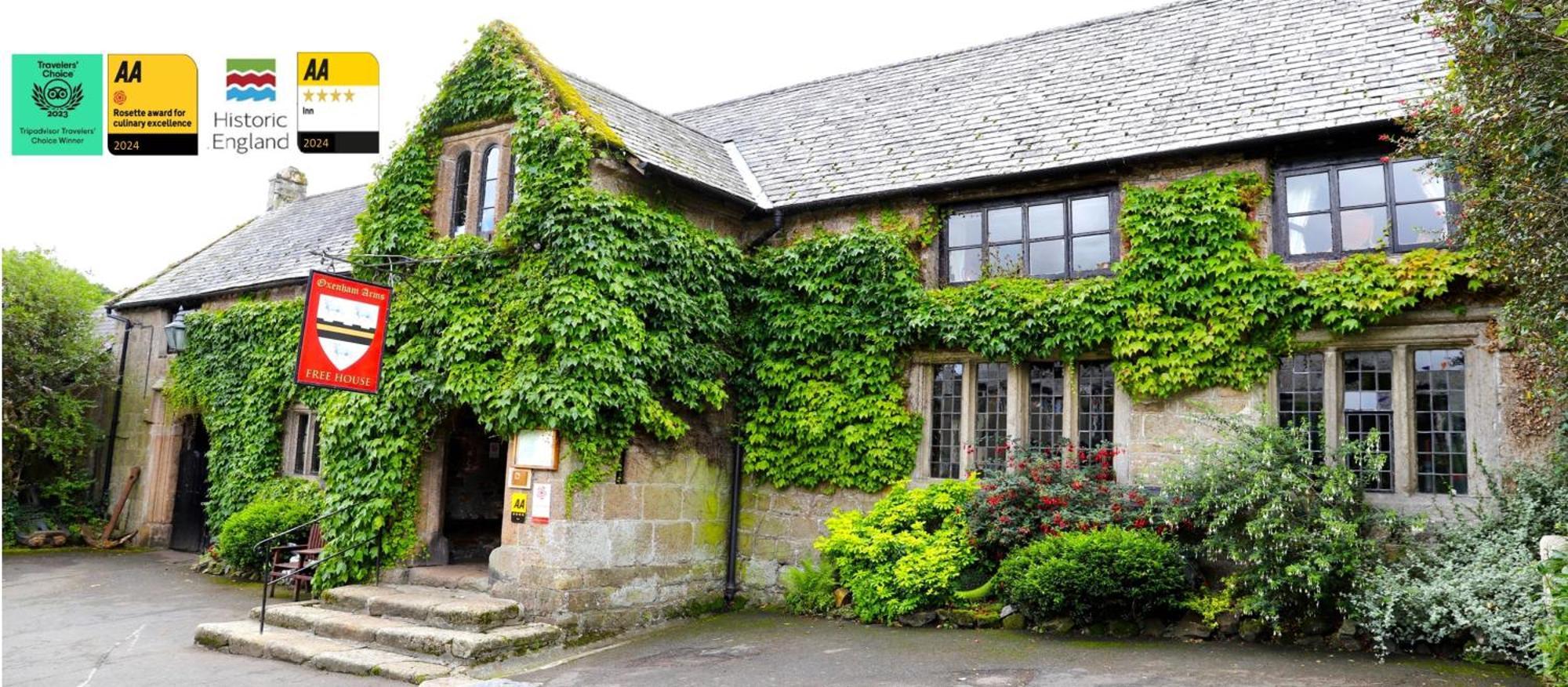 The Oxenham Arms Hotel Devon South Zeal Exterior photo