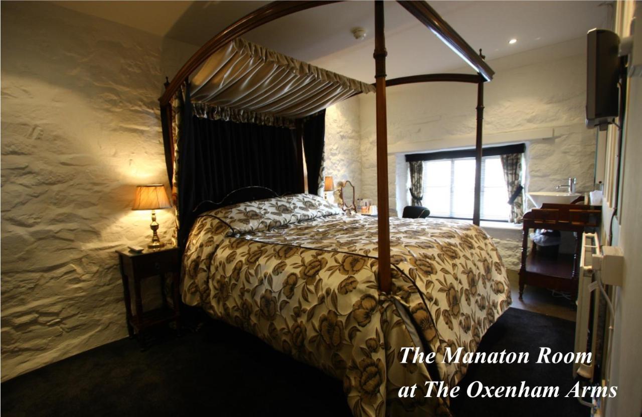 The Oxenham Arms Hotel Devon South Zeal Exterior photo